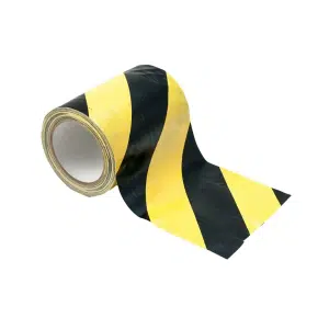 ACCESSORY Cable Tape yellow/black 150mm x 15m