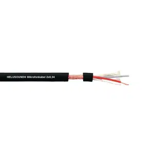 HELUKABEL DMX cable 2x0.34 100m bk